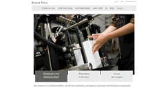 Desktop Screenshot of boxcarpress.com